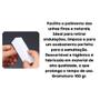 Imagem de Kit com 3 Lixa Bloco Espuma Branco 4 Faces Brilho Profissional