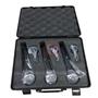 Imagem de Kit Com 3 Microfones Soundvoice Sm58Lc+ Preto Com Case