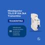 Imagem de Kit com 3 Minidisjuntores TDJ3 1P 10A 3kA Tramontina