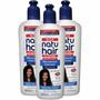 Imagem de Kit Com 3 Natuhair S.o.s Manutenção Intensiva 300 Ml Skafe