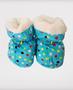 Imagem de Kit com 3 Pantufas de Bebê Infantil Forrada com Lã de Ovelha (Sherpa)