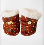 Imagem de Kit com 3 Pantufas de Bebê Infantil Forrada com Lã de Ovelha (Sherpa)