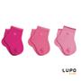 Imagem de Kit Com 3 Pares De Meias Lupo De Algodão Cotton Infantil Baby Masculina e Feminina Com Punho Soft