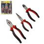 Imagem de Kit Com 3 Peças Alicates De Corte, Universal e Bico - House Tools