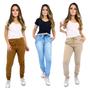 Imagem de Kit Com 3 Peças Calça Skinny Joguer Camuflada Cores Estica