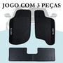 Imagem de Kit com 3 Peças de Tapetes Emborrachados Automotivos Chevrolet Blazer 1995 a 2011 - V5779