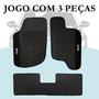 Imagem de Kit com 3 Peças de Tapetes Emborrachados Automotivos Chevrolet S10 CD 1995 a 2011 - V5470