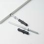 Imagem de Kit Com 3 Prateleiras Brancas 40x20cm Com Suporte Invisivel