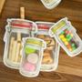 Imagem de Kit com 3 Sacos de Pvc para Mantimentos Zip Lock 12,5X20CM