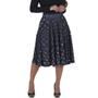 Imagem de Kit com 3 Saias Godê Midi Moda Evangélica Plissada