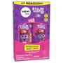 Imagem de Kit com 3 Shampoo e Condicionador todecacho Kids Uva, Morango e Maracujá Salon Line