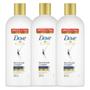 Imagem de Kit com 3 Shampoos Dove Reconstrução Nutritive Reconstrução Completa 670ml Tamanho Econômico