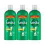 Imagem de Kit com 3 Shampoos Seda Cocriações Cachos Definidos 670ml Tamanho Família