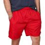 Imagem de Kit Com 3 Shorts de Tactel Colorido  Bermuda Lisa Verão