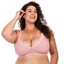 Imagem de Kit com 3 Soutien Sutiã Cotton S/ Bojo Plus Size Reforçado Ref : 057