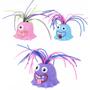 Imagem de Kit Com 3 Squishy Apertar Anti estresse Monstrinho Com Cabelo Sortido - Castela