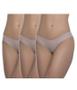 Imagem de Kit com 3 Tangas Corte à Laser BR Lingerie 1135 Microfibra