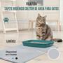 Imagem de Kit com 3 Tapetes Absorventes para Patinhas Gato Lavável - 70x50 Branco - Alta Absorção Quality