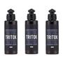 Imagem de Kit com 3 tritok revit. de plásticos líquido 100ml batom black