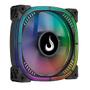 Imagem de Kit Com 3 Ventoinhas Rise Mode Aura Pro Black, ARGB, 120mm, Preto - RM-AUB-02-ARGB
