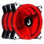 Kit Com 3 Ventoinhas Rise Mode Smart, 120mm, RGB, Preto - RM-FN-02-RGB Imagem de Kit Com 3 Ventoinhas Rise Mode Smart, 120mm, RGB, Preto - RM-FN-02-RGB
