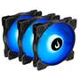 Imagem de Kit com 3 Ventoinhas Rise Mode X, 120mm, Led ARGB, Preto - RM-XLD-01-ARGB