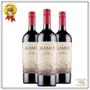 Imagem de Kit com 3 Vinhos Argentino Alamos Malbec