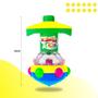Imagem de Kit Com 30 Pião Automático Light Spin Plástico Presente Luz Giratório Lembrancinha Brinquedo Lançador Atacado