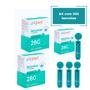 Imagem de Kit com 300 lancetas Agulhas Universal para Canetas para medir diabetes Glicemia Uniqmed