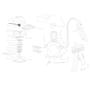 Imagem de Kit com 3un Interruptor Chave Liga Desliga Compatível com Aspirador Lavor Wash Scirocco SP78