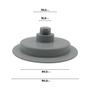 Imagem de Kit com 3un Trava do Filtro Compatível com Extratora WAP Aqua Cleaner FW008545