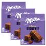 Imagem de Kit Com 3Und Brownie Com Chocolate Milka Ao Leite 150G
