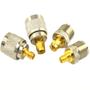Kit com 4 Adaptadores de Conector RF SMA para UHF Imagem de Kit com 4 Adaptadores de Conector RF SMA para UHF