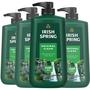 Imagem de Kit com 4 Bombas de Lavagem Corporal Irish Spring Original Clean 900ml