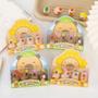 Imagem de Kit Com 4 Borrachas Mini Capivara Borrachinhas Papelaria Fofa Kawaii