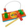 Imagem de Kit Com 4 Brinquedos Pedagógicos De Madeira - Lindos!