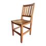 Imagem de Kit com 4 Cadeiras Rusticas Madeira Maciça Confort para Restaurantes Malbec