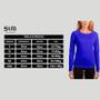 Imagem de Kit Com 4 Camisetas Esportivas Femininas Proteção Uv50+ Slim