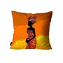 Imagem de Kit com 4 Capas de Almofadas Africana Colorido 45x45