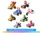 Imagem de Kit com 4 Carros Surpresa Hot Wheels Mario Kart Mattel