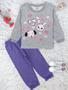 Imagem de Kit Com 4 Conjuntos De Inverno Para Menina Infantis De Frio Infantil com Capuz e Sem Capuz