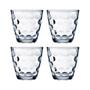 Imagem de Kit Com 4 Copos de Vidro Transparente 250ML Bangkok Redondo