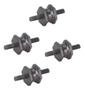 Imagem de Kit Com 4 Coxins Superior Do Radiador Mbb 608 L710 L913 R097