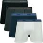Imagem de  Kit Com 4 Cuecas Boxer Box Original Lupo De Algodão Cotton Com Elastano E Cós Estampado