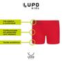 Imagem de Kit com 4 Cuecas Boxer Infantil Microfibra Sem Costura Lupo