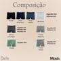 Imagem de Kit Com 4 Cuecas Boxer Mash Algodão Cotton Masculino