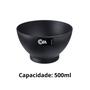 Imagem de Kit com 4 Cumbucas 500ml Preto Coza Brinox - 10510/0008