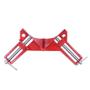 Imagem de Kit Com 4 Grampos Sargento Angular 75Mm 90 Graus Charbs