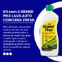Imagem de Kit com 4 GRAND PRIX LAVA AUTO COM CERA 200 ML