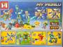 Imagem de KIT COM 4 Lego Minecraft - 322 peças - COLEÇÃO FUNDO DO MAR - MG569